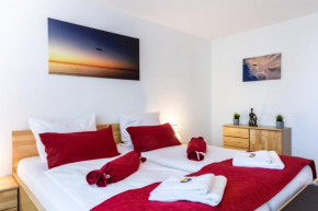 Apartment Eastside mit 3 Zimmern für bis zu 5 Personen mit Balkon